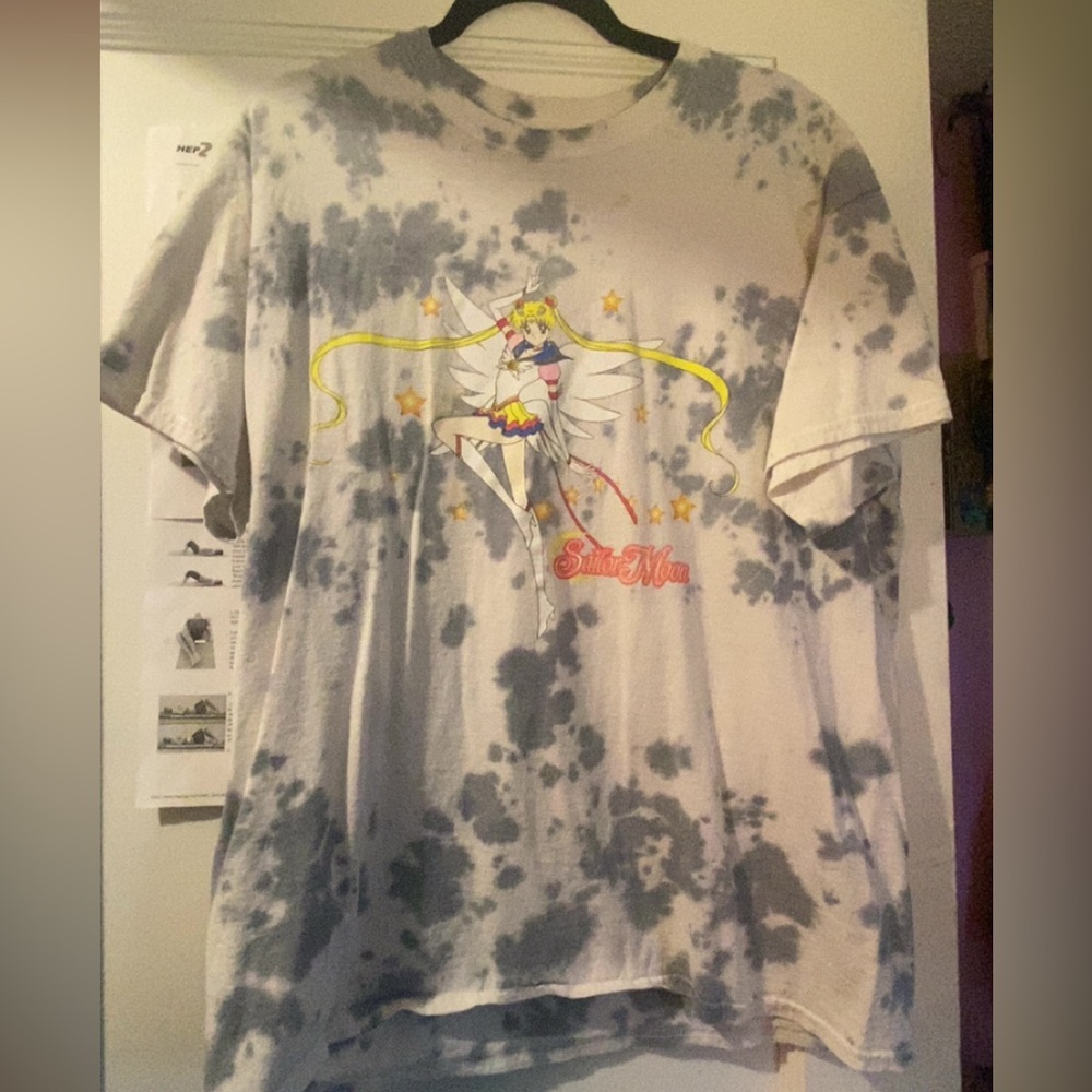 Sailor Moon Tie-Dye Short Sleeve Tee